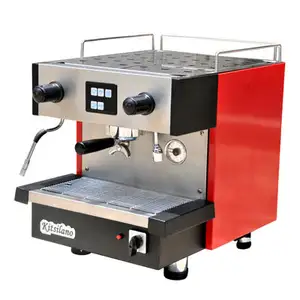 De gros machine à café 9bar-Chef prosentials KT-6.1 café machine à café 9bar pompe à pression avec lait mousseur 6L chaudière