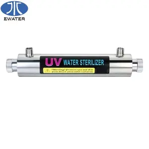 卸売 4 1殺菌-水消毒用UV滅菌器および水産養殖養魚場用316Lステンレス鋼密閉容器UV滅菌器
