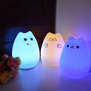 Nueva moda diseño colorido 3d lámpara Led del silicón - Product Image 1