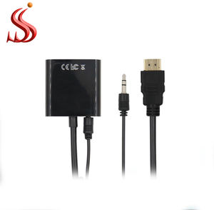 <span class=keywords><strong>Adaptador</strong></span> convertidor <span class=keywords><strong>Vga</strong></span> Hd Mi de alta calidad HD MI <span class=keywords><strong>a</strong></span> <span class=keywords><strong>VGA</strong></span> con cable de audio - Product Image 2