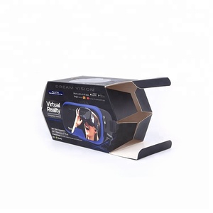 Nhà máy tùy chỉnh Cmyk màu in tái chế 3D VR hộp hộp các tông thực tế ảo 3D kính Kit VR Kính bao bì hộp - Product Image 5