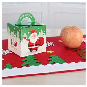 Giáng Sinh Vui Vẻ Hộp Quà Tặng Với Xử Lý, Tùy Chỉnh In Ấn Giáng Sinh Hộp Giấy - Product Image 3