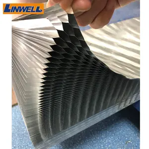 Aluminum honeycomb fo panel, lightweight construction materials, for honeycomb filter