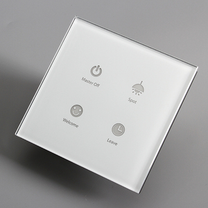 Interrupteur mural sans fil, wi-fi, avec icônes et mots personnalisés, pour maison connectée, dernier modèle - Product Image 2