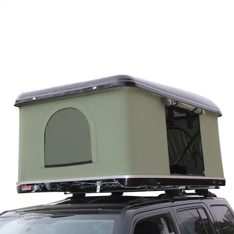 Tienda de campaña automática para techo de camión, carpa dura para techo de vehículo al aire libre