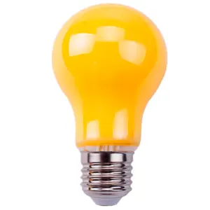 LED bulb 9w E27 mosquitoes repelling yellow light glass filament light