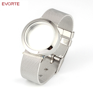 새로 디자인 방수 316L 스테인리스 플로팅 로켓 메쉬 팔찌 - Product Image 2