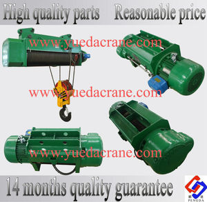 Hc Model 16ton 20ton 25ton 30ton 32ton 35ton 40ton 45ton 50ton Elektrische Takel Met Monorail Trolley - Product Image 3