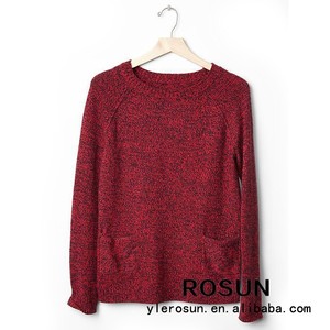 2015 nueva ropa de manga larga para 100% de acrílico suéteres <span class=keywords><strong>jersey</strong></span> - Product Image 6