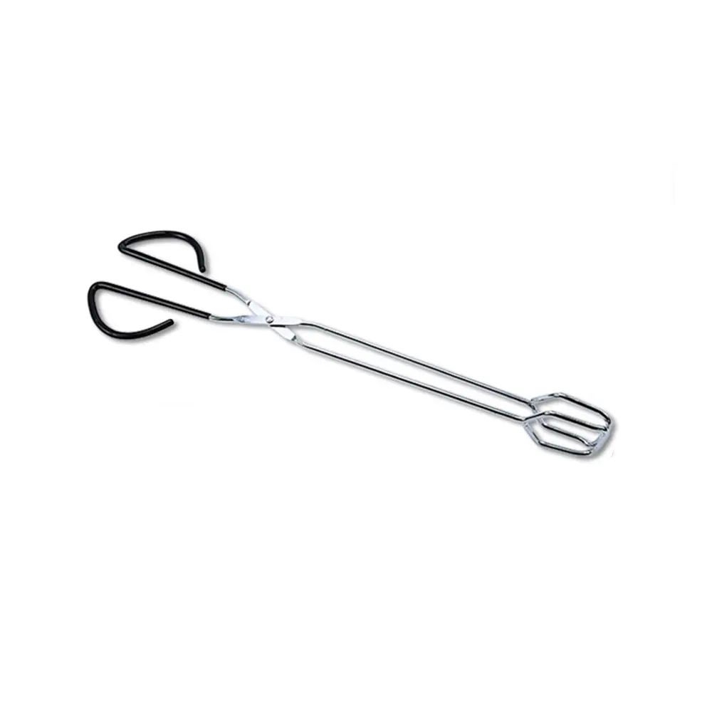 Free Sample!! Low MOQ Stainless Steel BBQ Food Serving Tongs Outdoor Barbecue Grill Charcoal Scissors Tongs