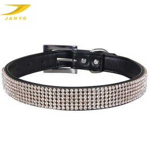 Collier de chien en cuir PU fait à la main avec impression de logo de haute qualité personnalisé en usine - Product Image 1