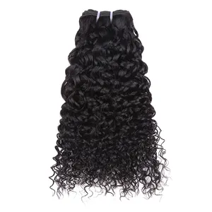 Factory wholesale 4b exotic kinky curly human hair bundles