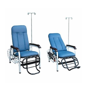 Chaise d'infusion en métal au design moderne réglable pour patient, chaise de transfusion médicale confortable pour hôpital, clinique, atelier, école - Product Image 3