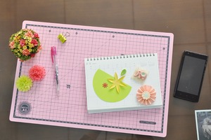 Tapete de corte a3 de 45x30cm de grosor, 1,6mm, 3 capas, doble cara, compra, esterilla de corte autocurativa ecológica para oficina, esterilla de corte de PVC - Product Image 5