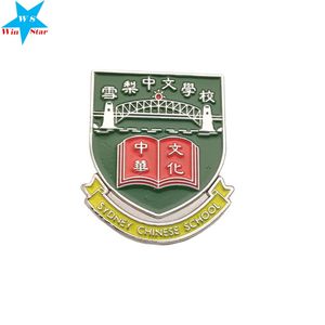 Su misura Molle Variopinta Dello Smalto Aquila Perni del Risvolto Pilota Ali Pin del Risvolto - Product Image 3