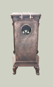 Poêle à <span class=keywords><strong>bois</strong></span> moderne en fonte Bestfire, autoportant, pour intérieur - Fabrication directe, petit foyer de chauffage pour la maison, bronze/noir mat - Product Image 5