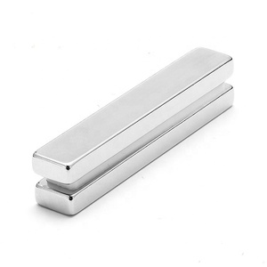 แม่เหล็กนีโอดิเมียมเผา NdFeB F75x10x5mm ถาวร <span class=keywords><strong>N52</strong></span>ขาย - Product Image 1