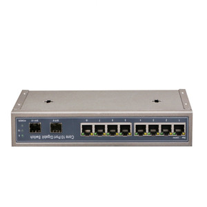 สวิตช์8พอร์ตสำหรับ RJ45 48V DC 52V 2.5A <span class=keywords><strong>2G</strong></span> SFP 8 1000Mbps - Product Image 3