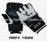 LOGOTIPO PERSONALIZADO DEPORTES ESTILO PRO MMA MUAY THAI ENTRENAMIENTO SPARRING HALF MITTS GUANTES KICK BOXING GUANTES - Product Image 2