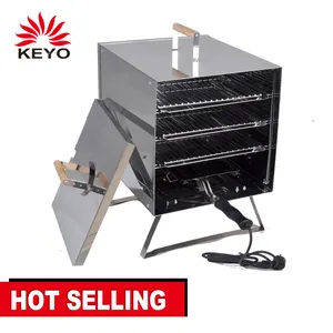 Tavolo da Barbecue per esterni senza fumo per esterni Barbecue Grill Grill elettrico fumatore