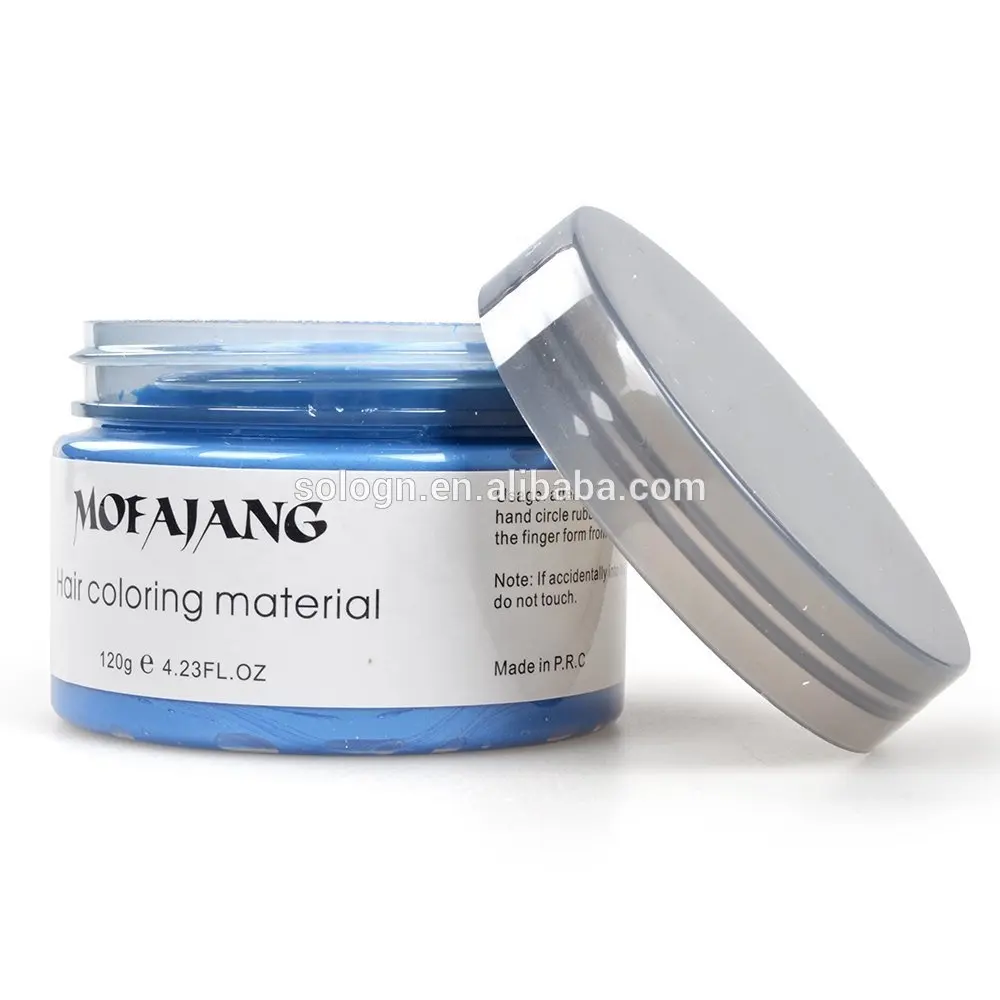 สร้างโลโก้ของคุณเองผมสีผลิตภัณฑ์ขายร้อน Mofajang สีผมขี้ผึ้งที่มีราคาโรงงาน