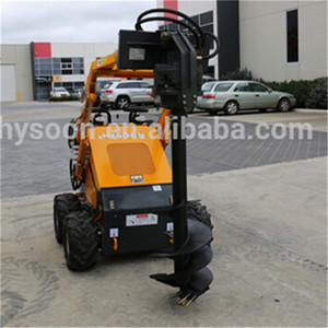 الصينية 23hp ميني جرافات جرافة انزلاقية مع الحارث - Product Image 6