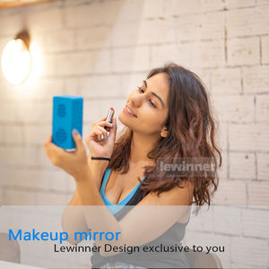 Supporto per altoparlanti Wireless <span class=keywords><strong>Stereo</strong></span> Super Bass portatile TF AUX sveglia a specchio per Computer telefonico - Product Image 5