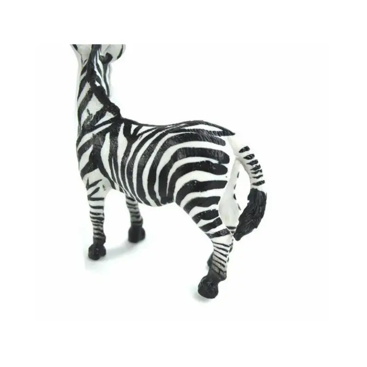 Wild Animals Zebra Action Figures PVC Model Early Education Toys
