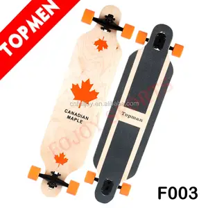 41 "Longboard Dans Yol Yokuş Aşağı Profesyonel Hızlı Ahşap Komple Uzun Kaykay