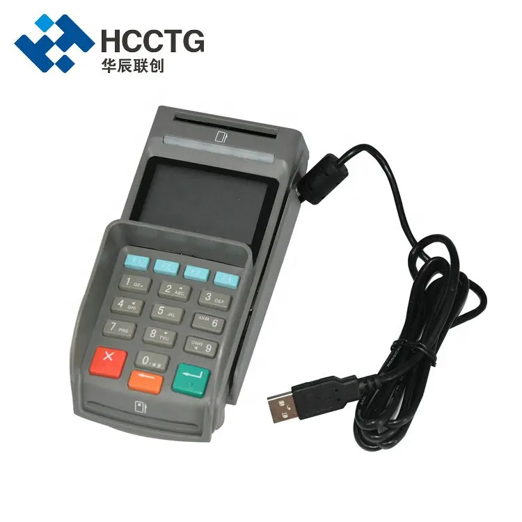 POS Solusi Seluler Pinpad Terminal NFC Keamanan RS232 17 Tombol untuk ECR Z90PD