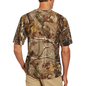 Camiseta Deportiva Ligera de Manga Corta con Estampado de Camuflaje Esencial para Hombre - Product Image 2