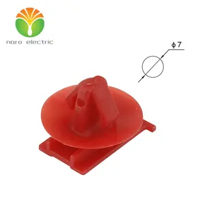 Conector automotivo corpo vermelho clip de fixação 6810-1203 PA66 material plástico habitação e terminal conector à prova d' água para auto