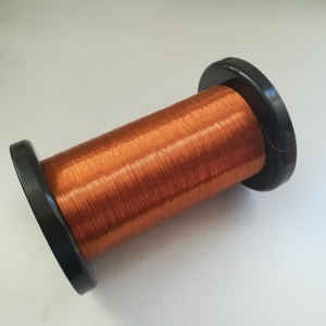 최고 얇은 0.05mm 에나멜을 입힌 구리 철사 각자 접합 철사 감기 철사