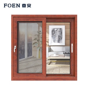 การอัดขึ้นรูปที่มีคุณภาพสูงวัสดุก่อสร้างเคนยาอลูมิเนียมหน้าต่างบานเลื่อน - Product Image 2