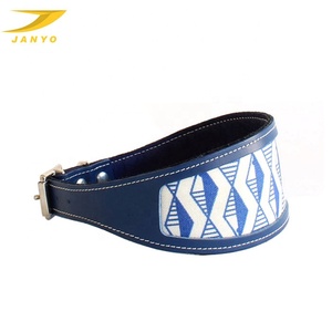 Collares personalizados de cuero para perros, venta al por mayor - Product Image 2
