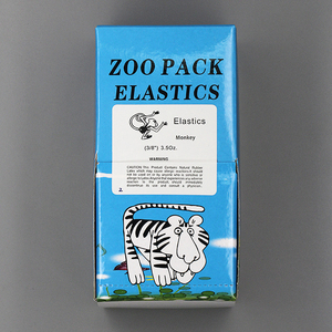 Élastiques orthodontiques <span class=keywords><strong>Zoo</strong></span> Pack 5/16" Pingouin 3.5oz Léger 5oz Moyen 6.5oz Lourd pour brackets orthodontiques - Product Image 5