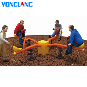 Chất lượng cao ngoài trời thiết bị sân chơi tuyệt vời giá trẻ em Vườn khủng long bập bênh - Product Image 3