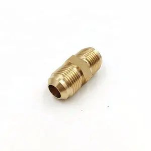 Standard Union of Brass A/C pipe fitting male thread flare tube fitting