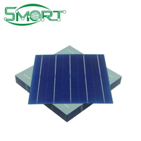 Elementos de Celdas Solares de Silicio Policristalino PERC Tipo N de 4.5W y 18.5% de Eficiencia, 156 x 156 mm, Electrónica Inteligente