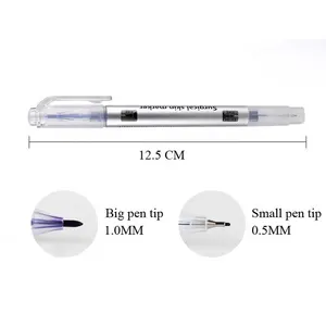 Professional Dual Head Permanent Makeup Tattoo Skin Marker Pen Microblading Eyebrow Marker Pen Skin Marker Pen