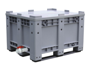 1200x1000x760mm euro katı büyük plastik palet kutusu kullanılan palet kutuları - Product Image 3