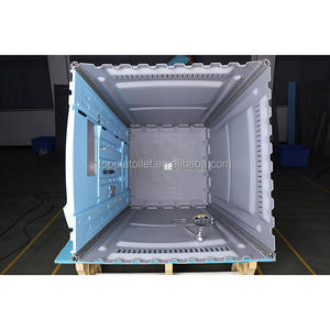 Salle de <span class=keywords><strong>bain</strong></span> portable utilisée pour les grands événements extérieurs ou la salle de <span class=keywords><strong>bain</strong></span> portable de chantier de construction en plein air - Product Image 1