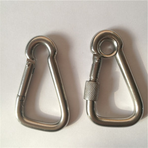 <span class=keywords><strong>Mousqueton</strong></span> <span class=keywords><strong>Delta</strong></span> en acier inoxydable avec <span class=keywords><strong>mousqueton</strong></span> à finition unie - Product Image 5
