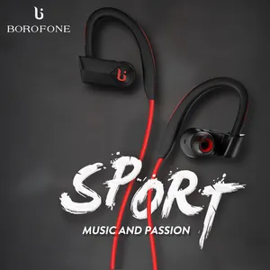Più nuovo Borofone BE4 Stereo Gancio Dell'orecchio Auricolare Senza Fili Impermeabile Sport Auricolare Per La Cuffia iPhone