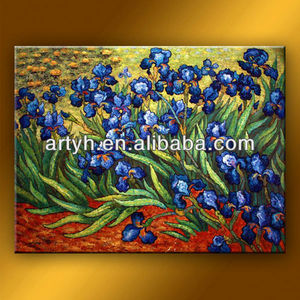 Elemento moderno pintura de la flor en la lona para colgar en la pared por <span class=keywords><strong>Van</strong></span> <span class=keywords><strong>Gogh</strong></span> - Product Image 1
