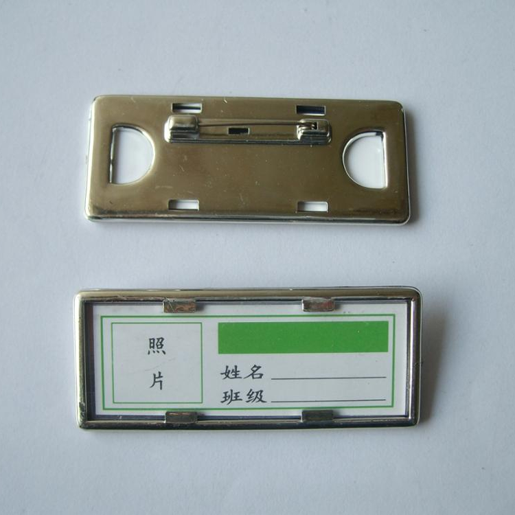 Красивый яркий светодиодный значок с именем официанта