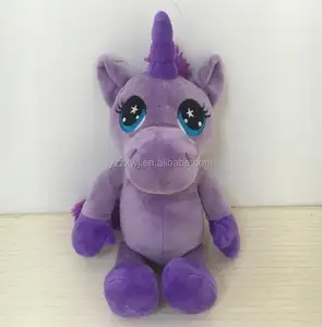 Peluche Morbido <span class=keywords><strong>Unicorno</strong></span> <span class=keywords><strong>Viola</strong></span> Giocattolo Imbottito <span class=keywords><strong>Unicorno</strong></span> Design Personalizzato Mostro <span class=keywords><strong>Unicorno</strong></span> Peluche Imbottito - Product Image 1