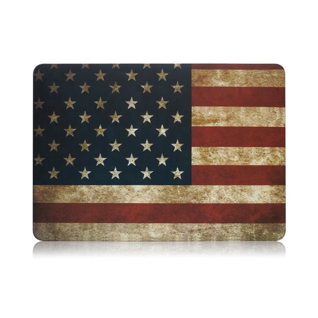 Fast Shipping Custom Country Flag Pattern Protective Shell Skin Cover 12 Inch Bumper Laptop Hard Case a for Macbook Air A1237