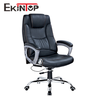 Ekintop-Reposabrazos de respaldo alto para muebles, ergonómico, cuero, ejecutivo, sillas de oficina con ruedas