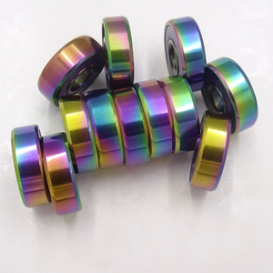 8*22*7mm <span class=keywords><strong>608</strong></span> roulements de planche à roulettes <span class=keywords><strong>608</strong></span>-2rs ABEC7 joints colorés roulements Spinner - Product Image 3